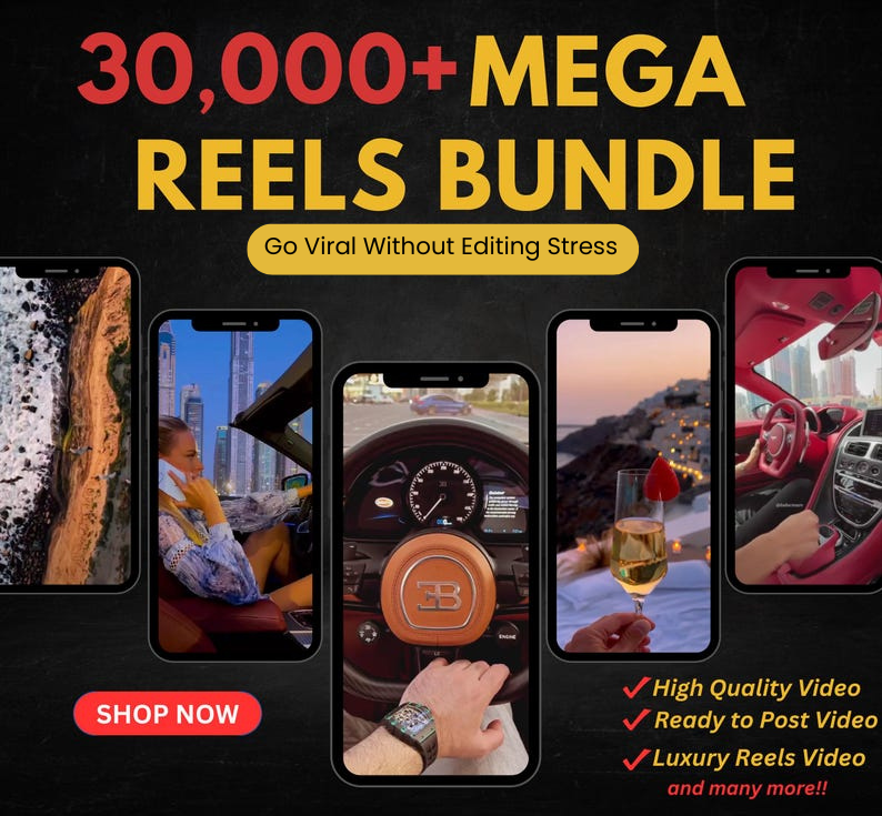 30,000 Viral Reels Bundle