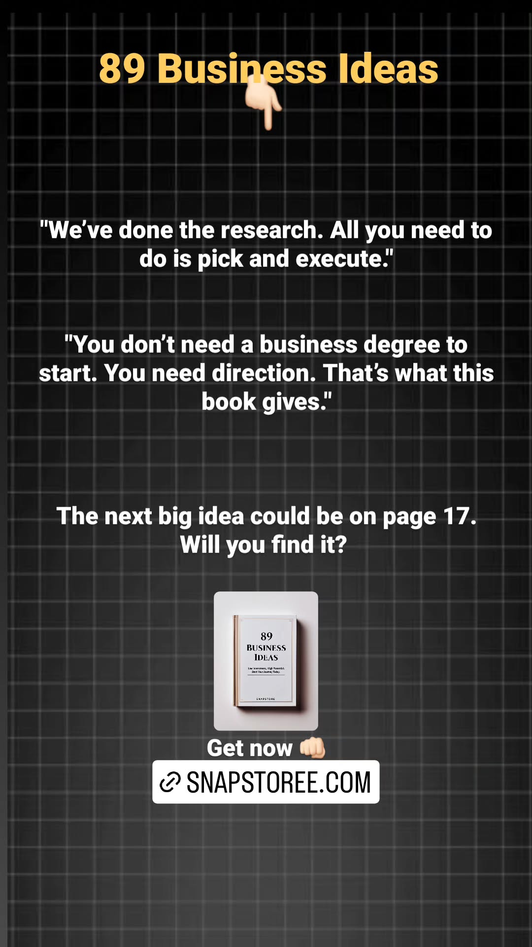 89 Powerful Business Ideas